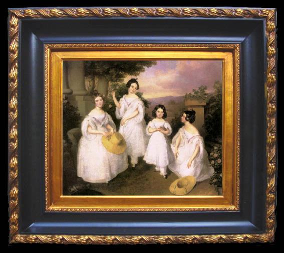 framed  Brocky, Karoly The Daughters of Medgyasszay, Ta059